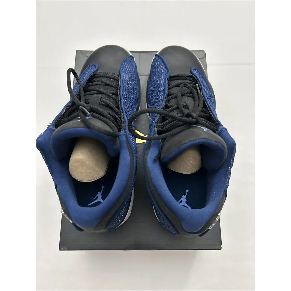 Nike Men 6.5 AIR JORDAN‎ 13 Retro Low BG BLUE BLACK 2932